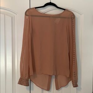 Dusty Pink Boutique Top
